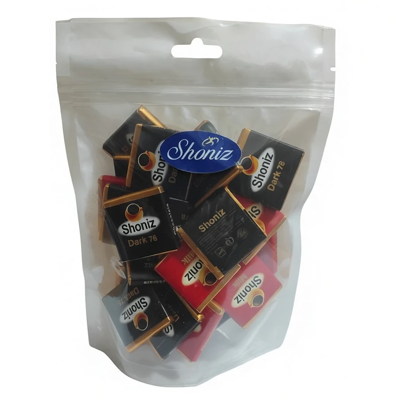 شکلات تلخ و شیری شونیز - 250 گرم