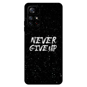 Megafone Never give up 1871 Cover For Xiaomi Redmi Note 11s 5G / 11T 5G