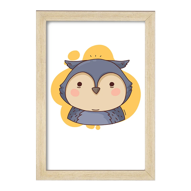 تابلو خندالو مدل جغد حیوانات بامزه کد 37172