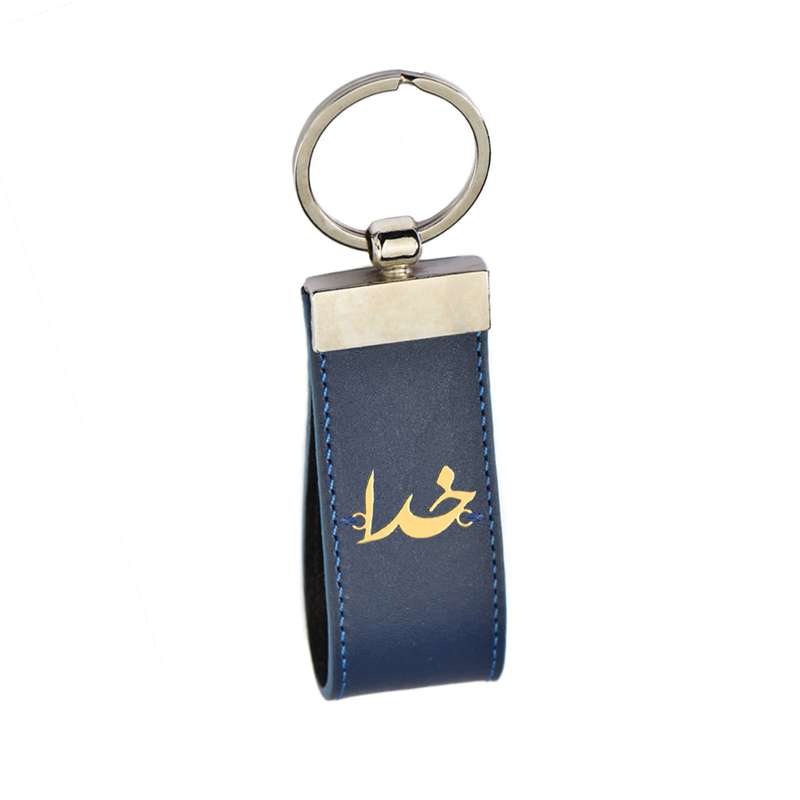 جاکلیدی طلا 18 عیار مردانه فرشته طرح خدا کد UBCHL0005-0038