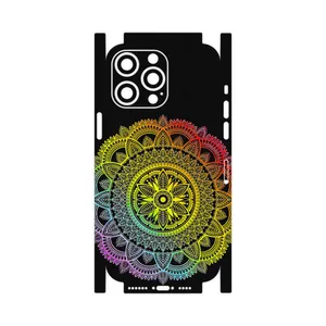 MAHOOT Mandala Design 4-FullSkin Cover Sticker for Apple iPhone 14 Pro Max