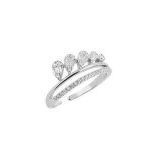 انگشتر نقره زنانه مدل RE S29