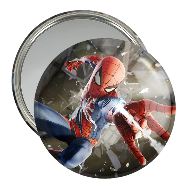 آینه جیبی خندالو مدل مرد عنکبوتی Spider Man  کد 13184