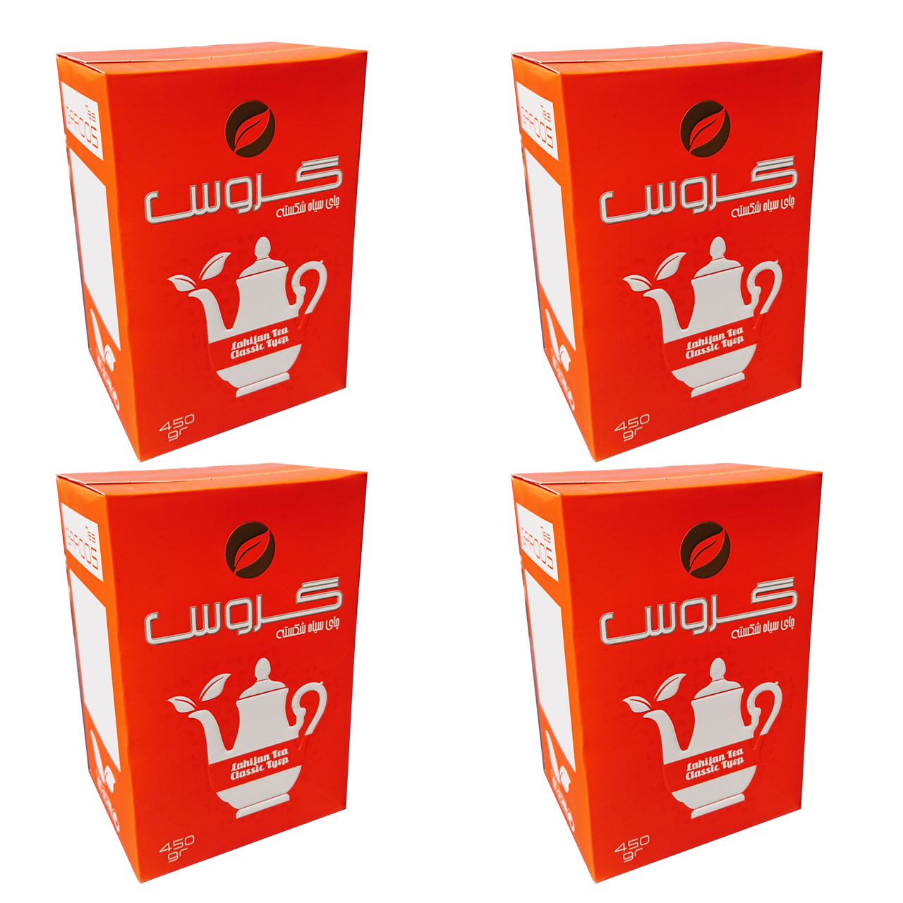 چای سیاه شکسته گروس - 450 گرم بسته 4 عددی