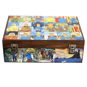 جعبه هدیه طرح چمدان مدل تن تن کد H09