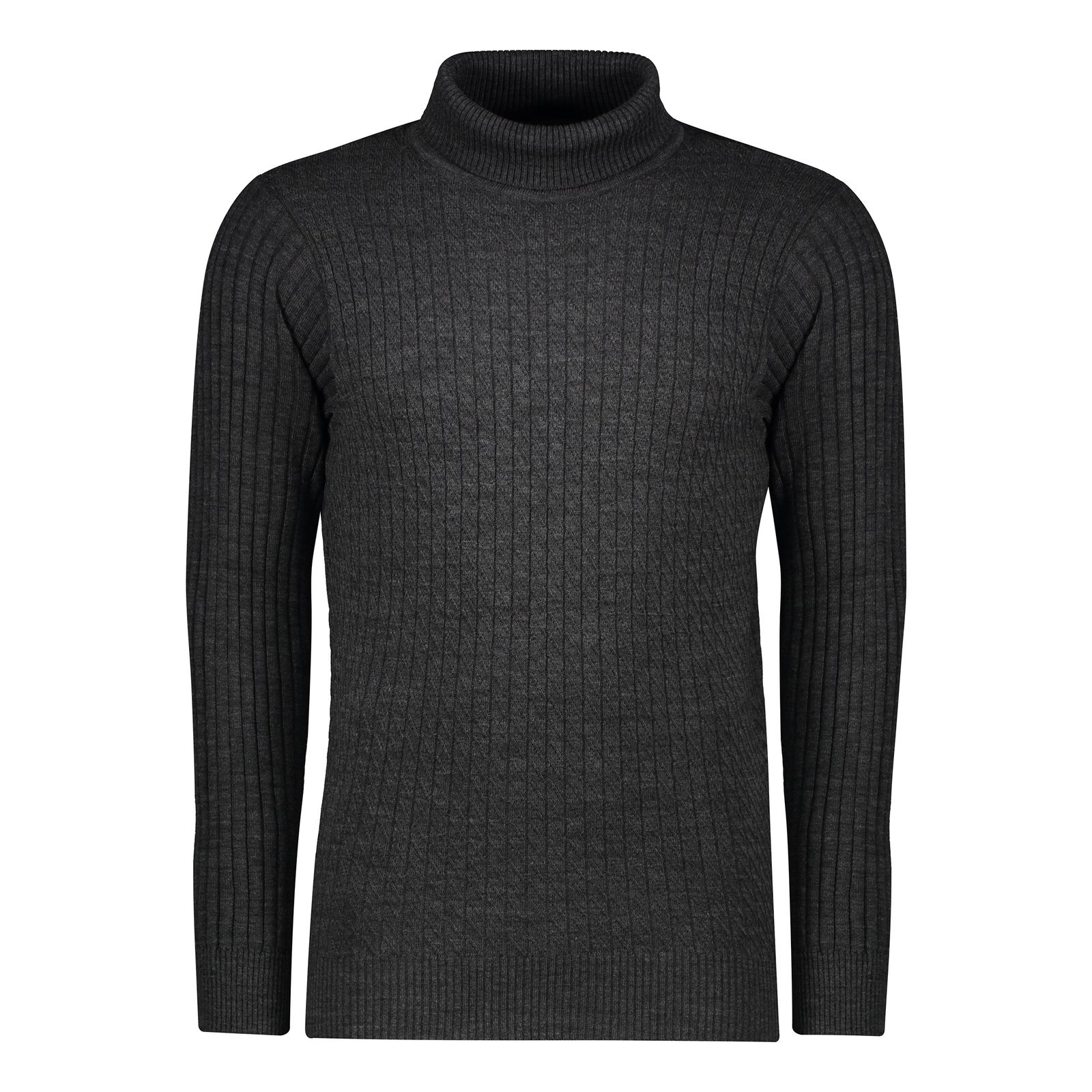 پلیور یقه اسکی مردانه تریکو پاییزان مدل PE800 - - 21