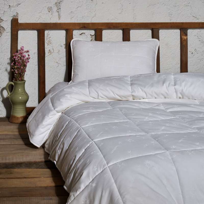 لحاف کاتن باکس مدل Bamboo C.F دونفره سایز 195x215 سانتی متر