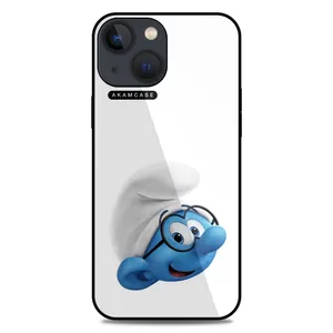 AKAM AMC-WA13M-SMURFS-16 Cover For Apple iPhone 13 Mini
