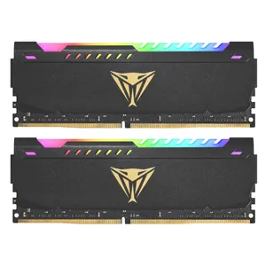 رم دسکتاپ DDR4 دو کاناله 3600 مگاهرتز CL20 وایپر مدل Steel RGB ظرفیت 64 گیگابایت