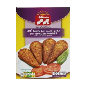 پودر کتلت سویا نیمه آماده برتر مقدار 150 گرم