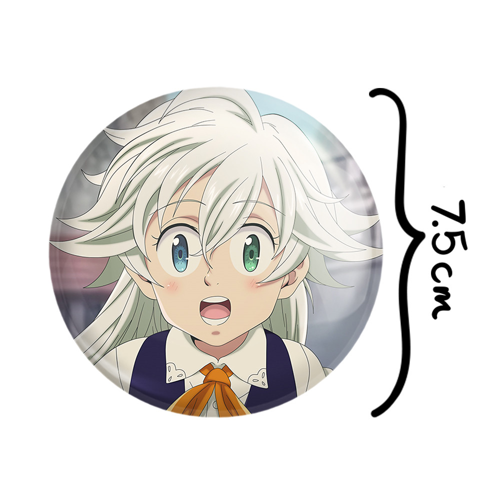 آینه جیبی خندالو مدل الیزابت انیمه هفت گناه کبیره  کد 17579