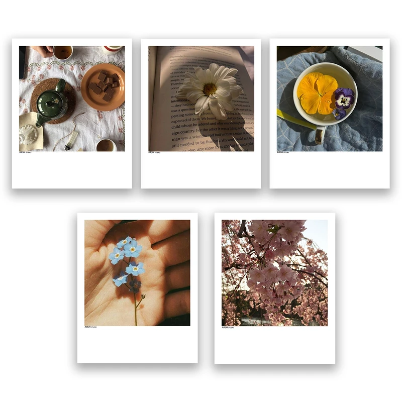 آویز تزیینی عرش مدل هنری منظره تابستونی کد Asa779 مجموعه پنج عددی