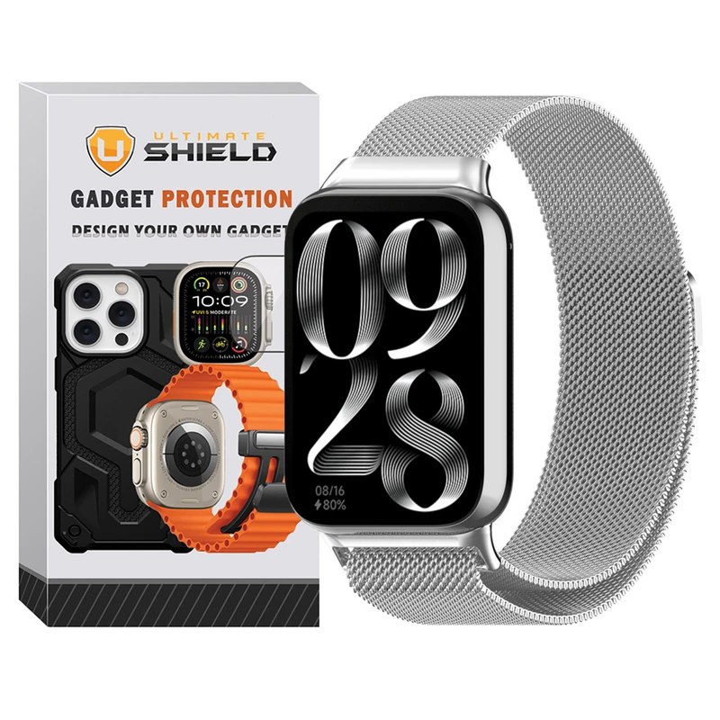 بند آلتیمیت شیلد مدل Milanese SPC مناسب برای ساعت هوشمند شیائومی Mi Band 8 Pro 30mm