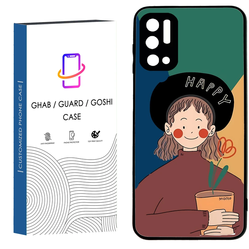 کاور قاب گارد گوشی طرح دخترانه کد 84 - TPU مناسب برای گوشی موبایل شیائومی Redmi Note 10 5G