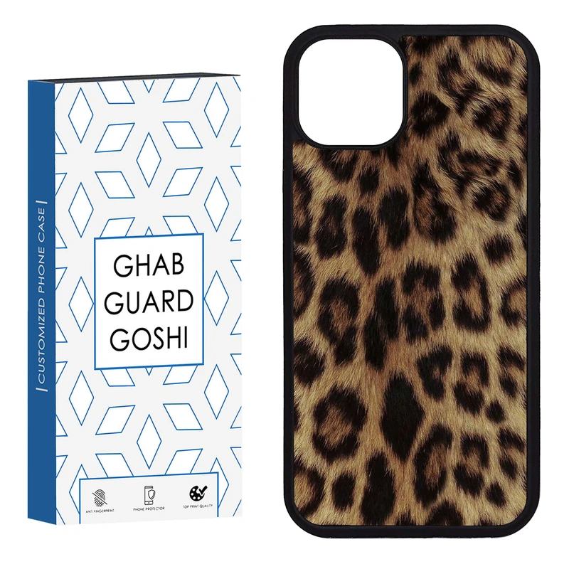 کاور قاب گارد گوشی طرح  پلنگی کد FB-980 مناسب برای گوشی موبایل اپل iphone 13 / 14  