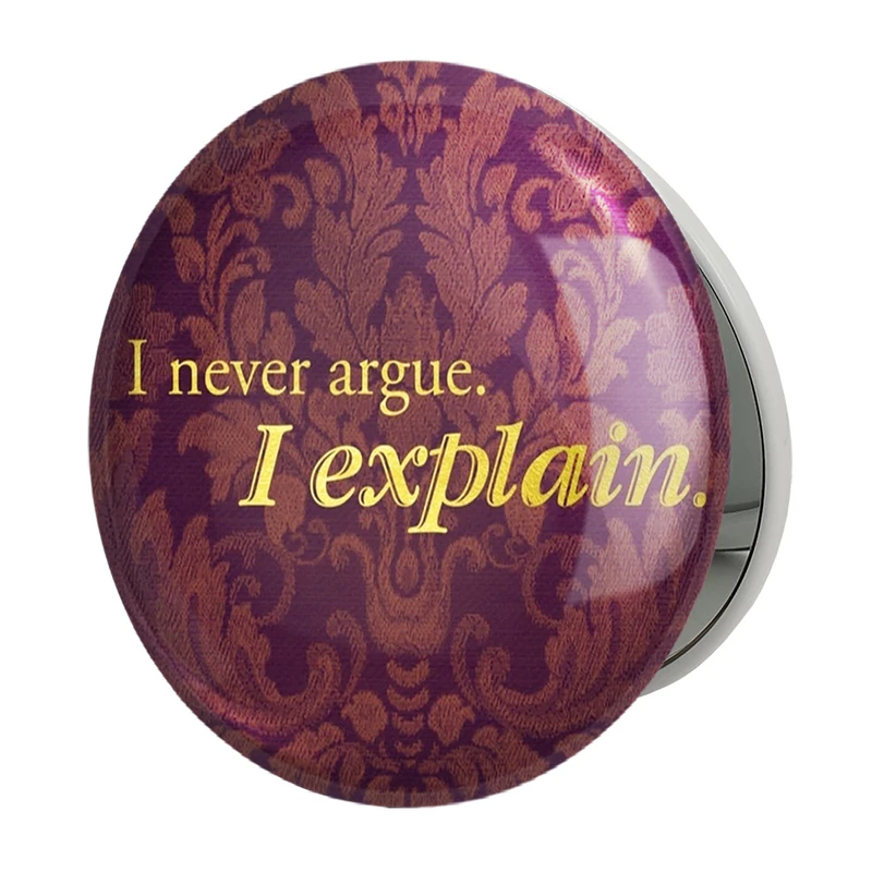 آینه جیبی خندالو طرح سریال دانتون ابی Downton Abbey مدل تاشو کد 29820