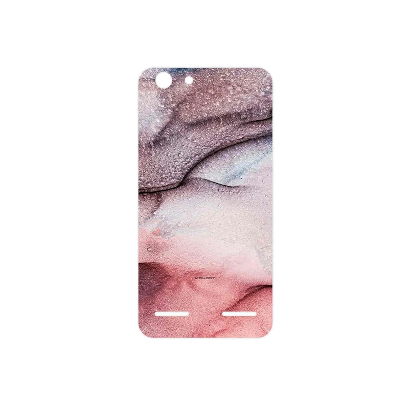 برچسب پوششی ماهوت مدل Smoky pink marble مناسب برای گوشی موبایل لنوو Vibe K5 Plus
