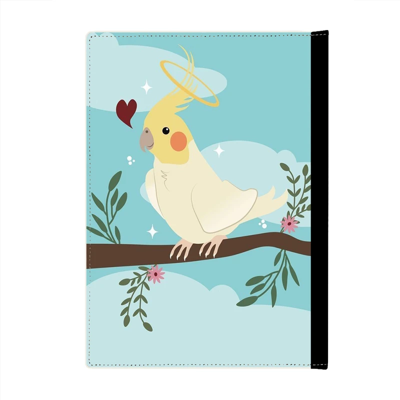 کلاسور پاد آفرین مدل فانتزی کارتونی طرح پرنده طوطی عروس هلندی کیوت ترند کد p681