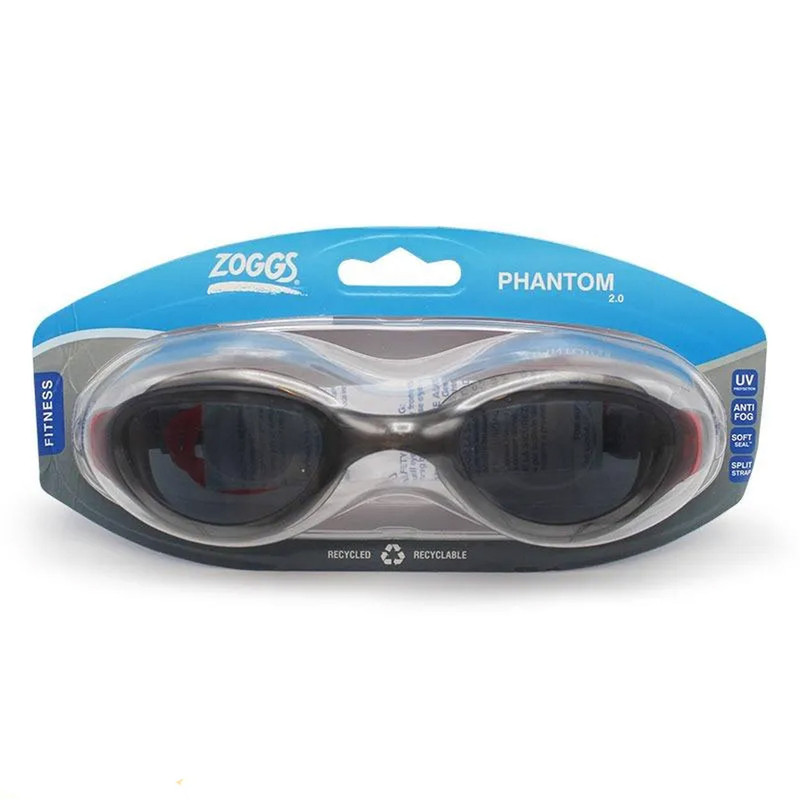 عینک شنا زاگز مدل ضدبخار کد Phantom UV