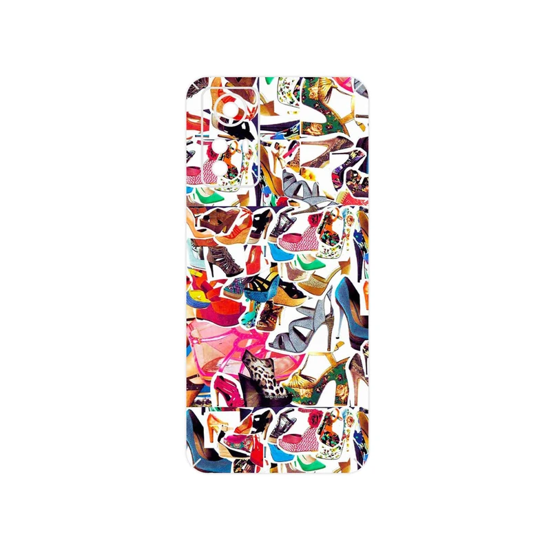 برچسب پوششی ماهوت مدل Collage of High heel Shoes مناسب برای گوشی موبایل شیائومی Redmi Note 12S