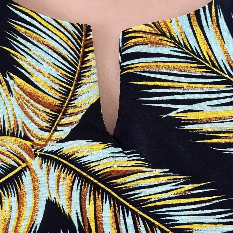 پیراهن زنانه مدل هاوایی مدل پر