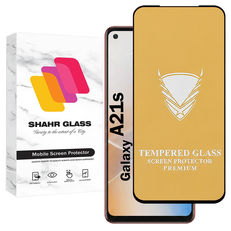 محافظ صفحه نمایش شهر گلس مدل FULOG مناسب برای گوشی موبایل سامسونگ Galaxy A21s