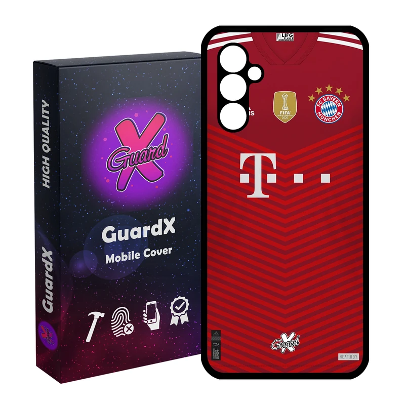کاور گارد ایکس طرح بایرن مونیخ مدل Glass10384 مناسب برای گوشی موبایل سامسونگ Galaxy A24/A24 4G/M34 5G