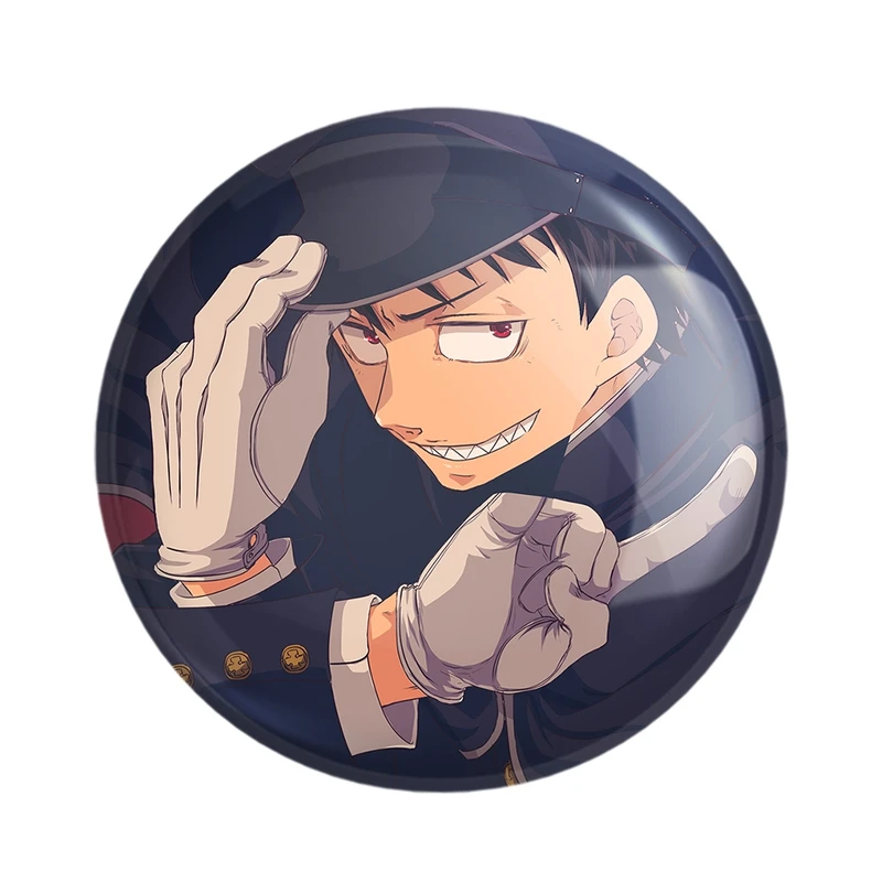 پیکسل خندالو مدل شینرا انیمه نیروی آتش کد 32251