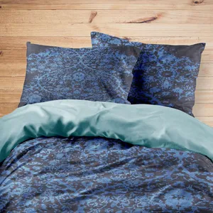 سرویس روتختی مدوپد طرح فرش وینتیج مدل C-Vintage15 یک نفره 4 تکه