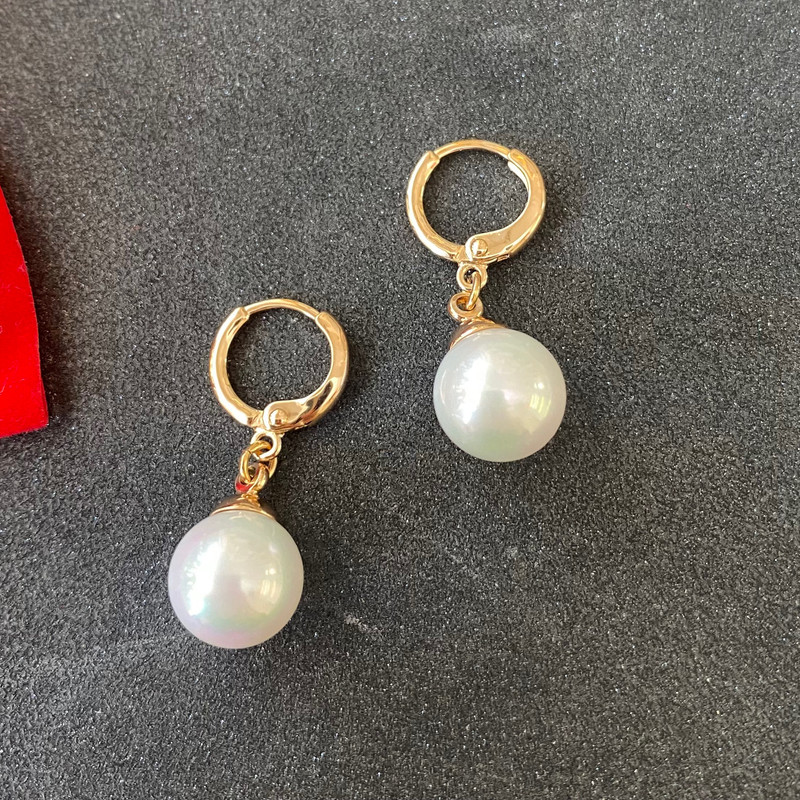 گوشواره زنانه ژوپینگ مدل مروارید ساده