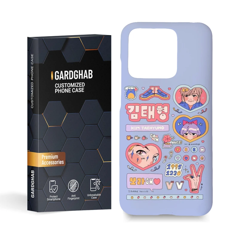 کاور گارد قاب مدل دخترانه مناسب برای گوشی موبایل شیائومی Redmi 10A