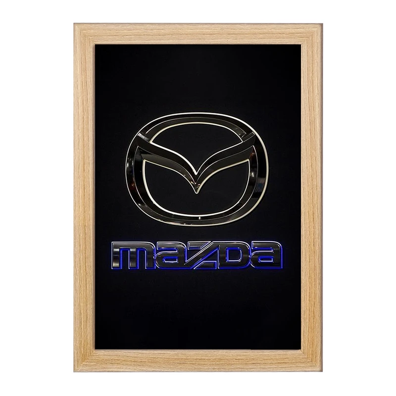 تابلو خندالو مدل مزدا mazda  کد 23523