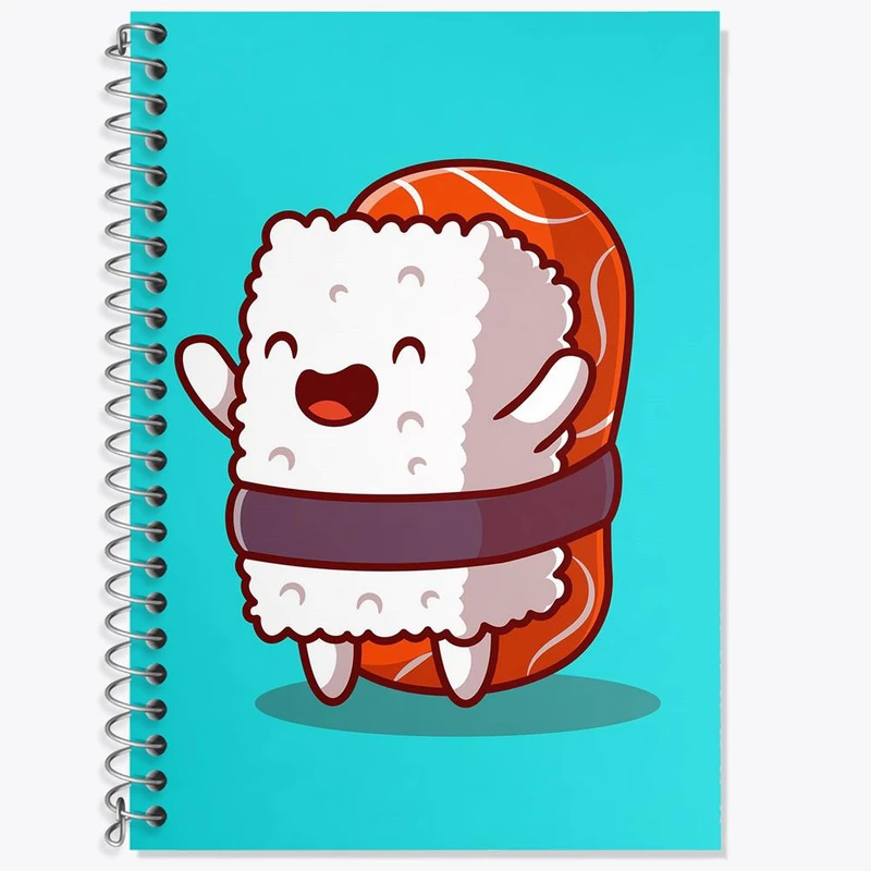 دفتر لغت 50 برگ خندالو مدل سوشی کد 29457