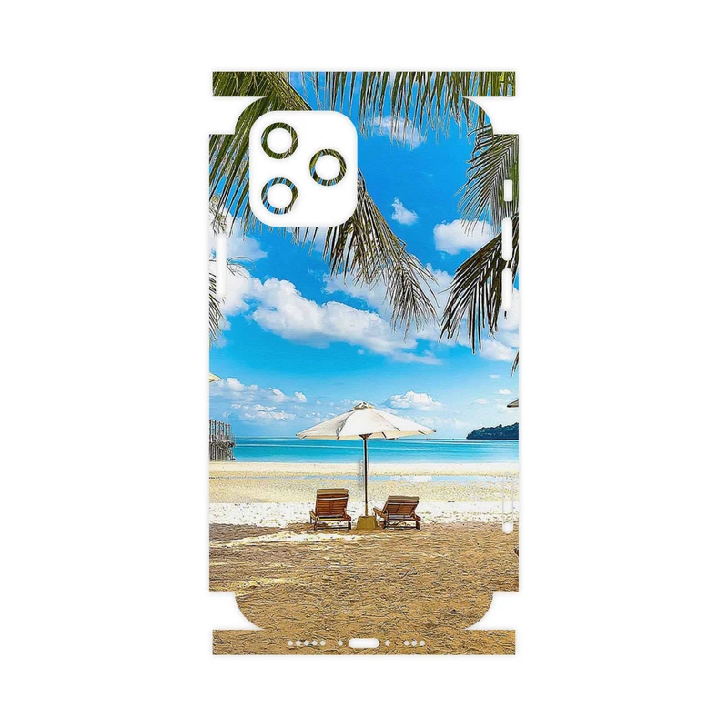 برچسب پوششی ماهوت مدل Beach-FullSkin مناسب برای گوشی موبایل اپل iPhone 12 Pro