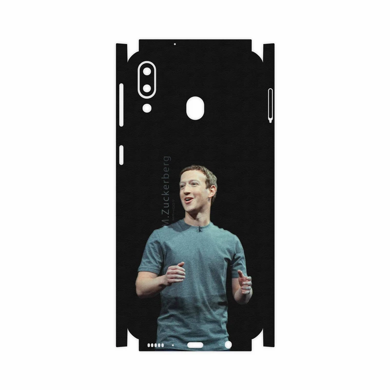 برچسب پوششی ماهوت مدل Mark Zuckerberg-FullSkin مناسب برای گوشی موبایل سامسونگ Galaxy M20