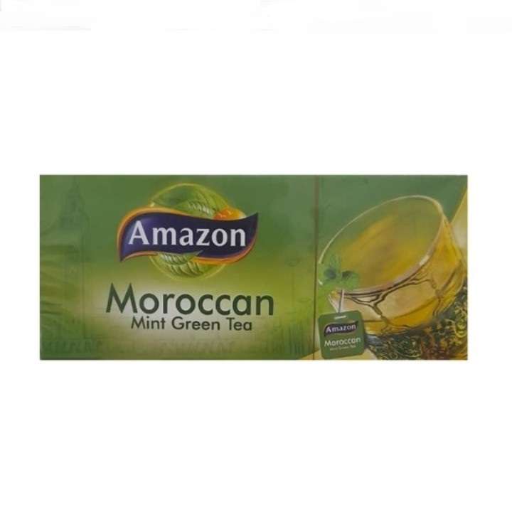 چای سبز کیسه ای مراکشی آمازون بسته 25 عددی
