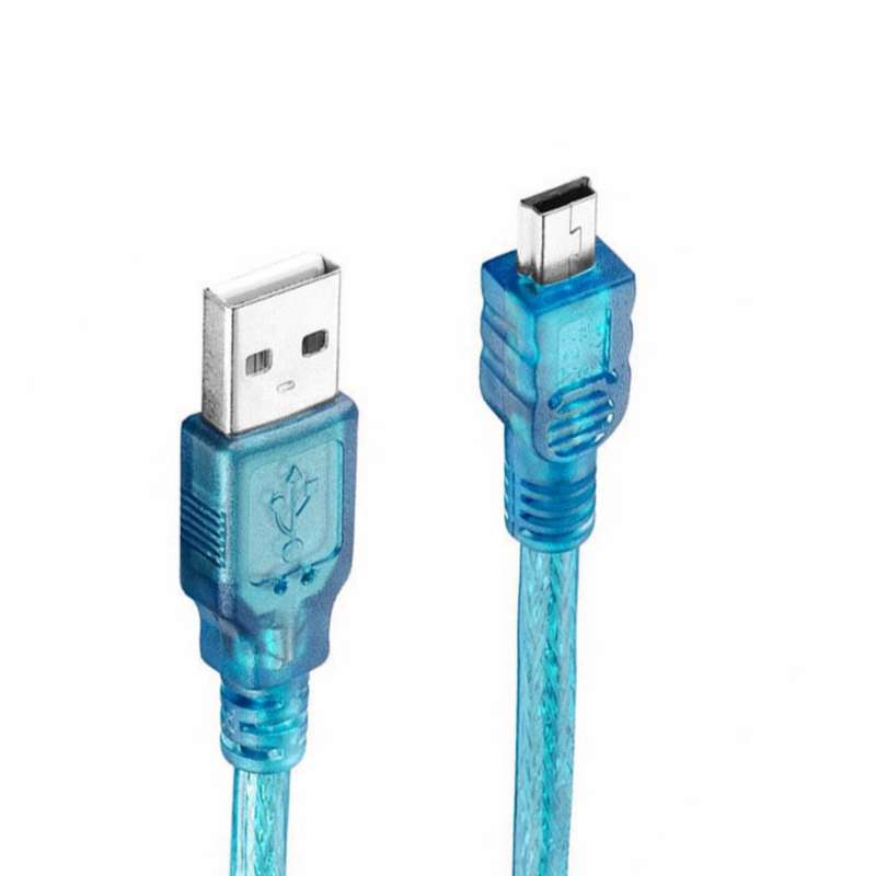 کابل تبدیل USB به miniUSB مدل V3 طول 1.5 متر کابل تبدیل USB به miniUSB مدل V3 طول 1.5 متر