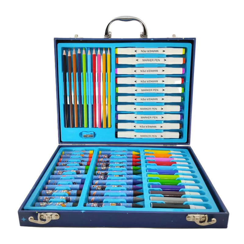 بسته رنگ آمیزی مدل 897 طرح فضانورد مجموعه 92 عددی