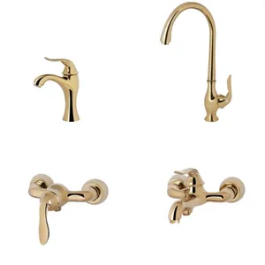 ست شیرآلات صنعت گستر الماس مدل زمرد مجموعه 4 عددی