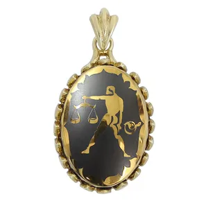 آویز گردنبند زنانه مدل حدید مهر ماه کد 8867