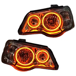 چراغ جلو خودرو گروه پژوهش صنعت مدرن مدل حلقه نعون Y مناسب برای پراید 111 و 132 بسته دو عددی