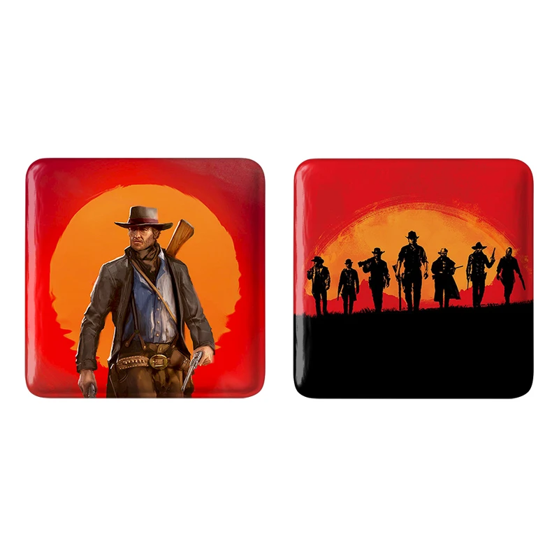مگنت خندالو طرح رد دد Red Dead کد 1029410291 مجموعه 2 عددی