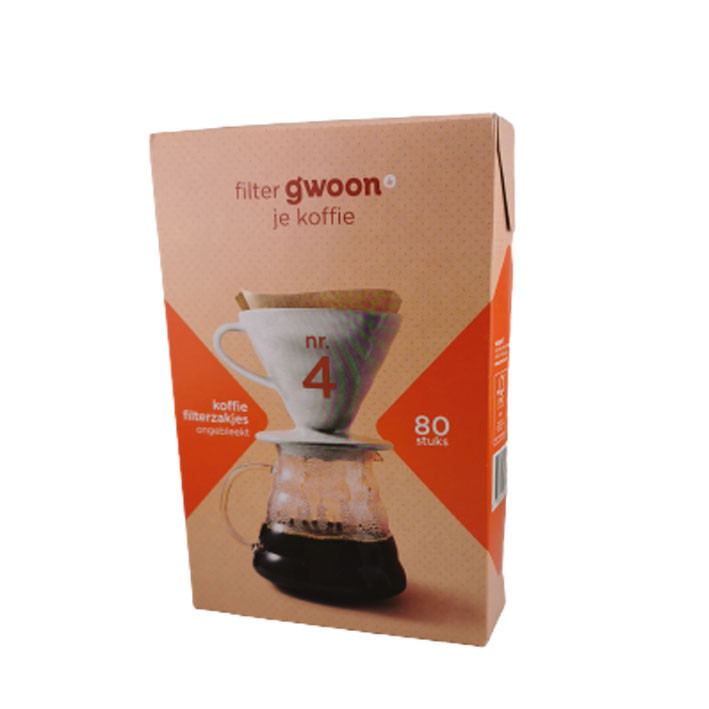 فیلتر قهوه گوون مدل V60 بسته80عددی فیلتر قهوه گوون مدل V60 بسته80عددی