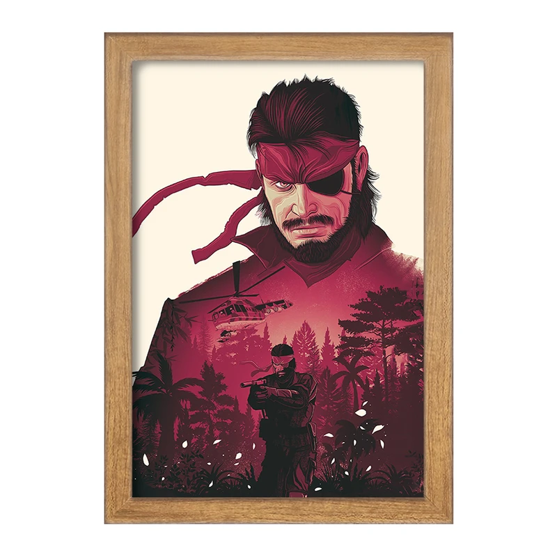 تابلو خندالو مدل بازی متال گیر (Metal Gear) کد 33181