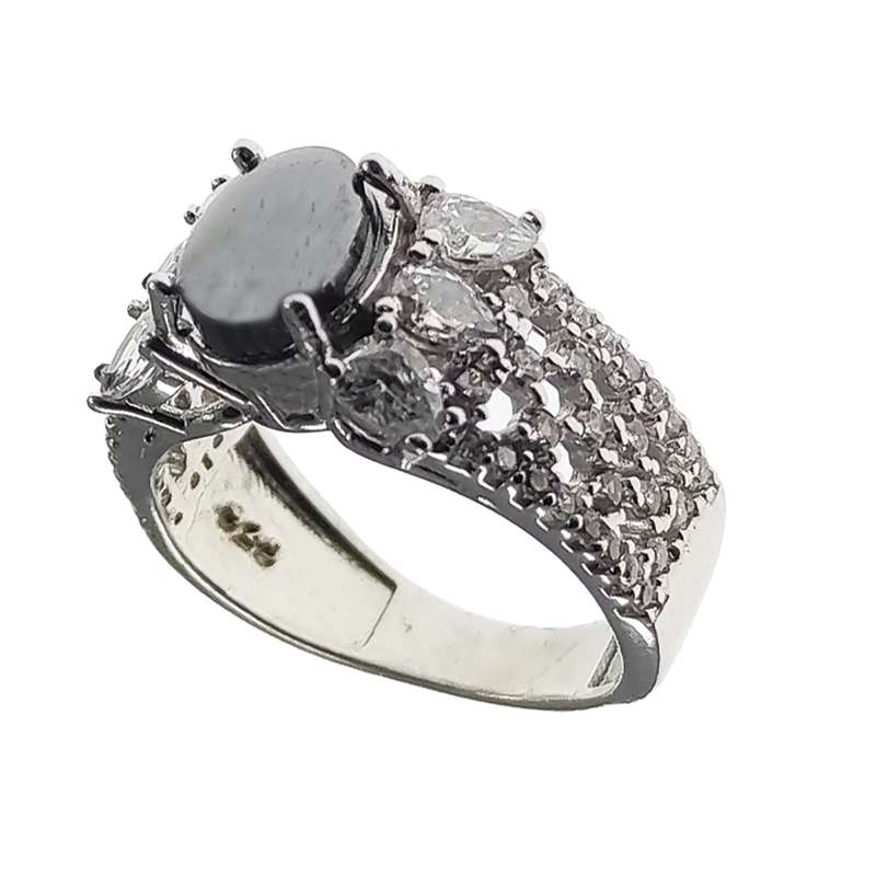 انگشتر نقره زنانه سلین کالا مدل حدید کد 5 انگشتر نقره زنانه سلین کالا مدل حدید کد 5