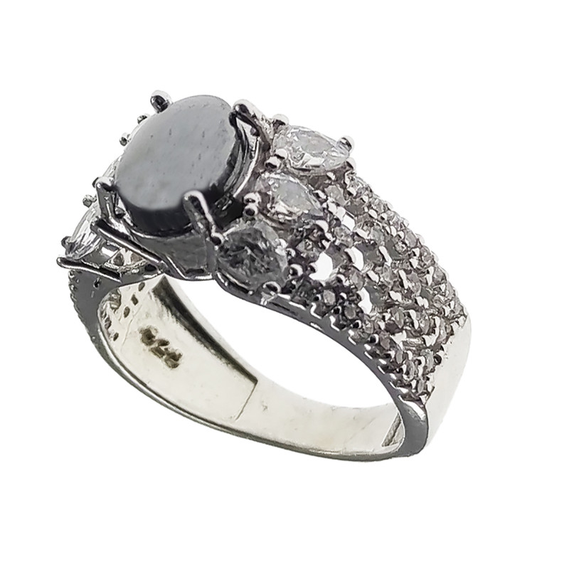 انگشتر نقره زنانه سلین کالا مدل حدید کد 5 انگشتر نقره زنانه سلین کالا مدل حدید کد 5