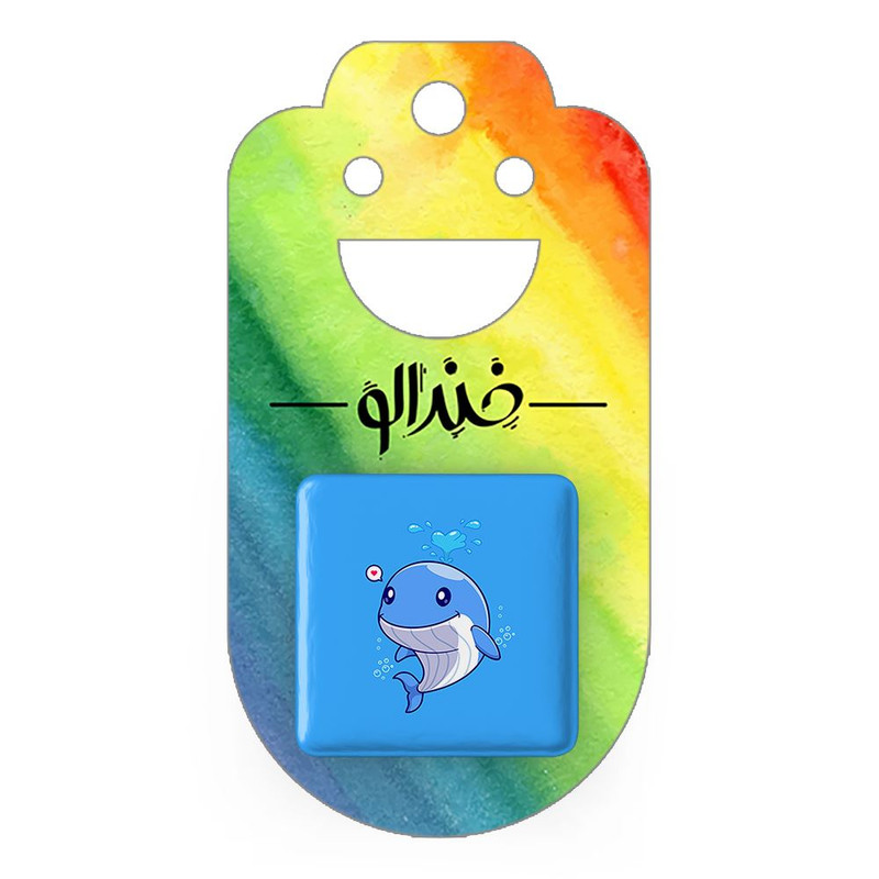 مگنت خندالو مدل حیوانات بامزه نهنگ کد 29726