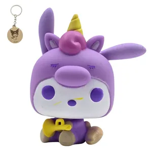 فیگور ناب سل مدل فانکو پاپ کرومی کد POCHCCO60 NAAB003 ارتفاع 9 سانتی متر به همراه جاسوییچی 