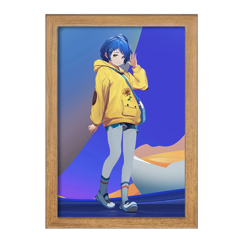 تابلو خندالو مدل آی انیمه واندر اگ پرایورتی کد 34066