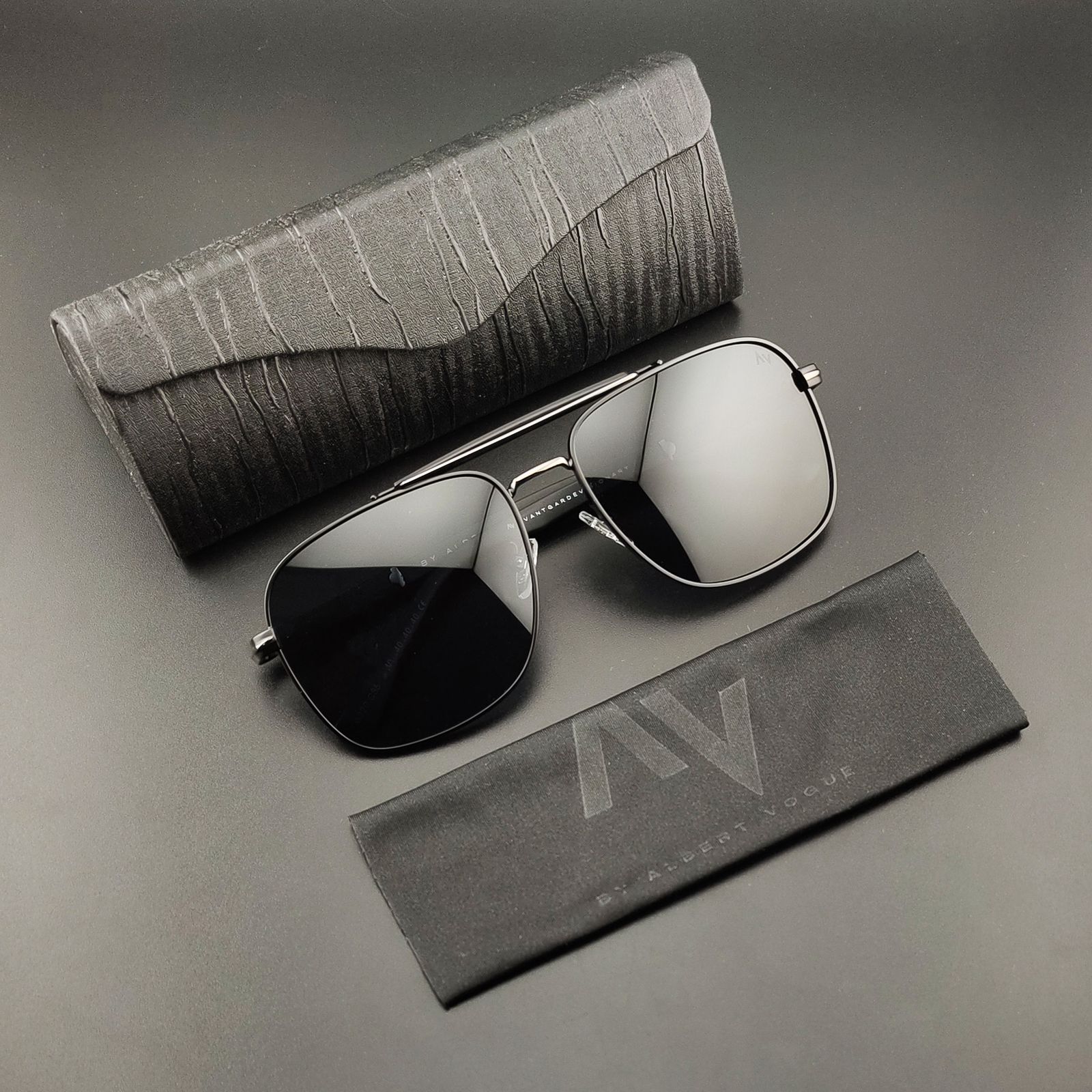 عینک آفتابی مردانه آلبرت وگ مدل 6320C85-P131 Polarized Avantgarde Visionary  -  - 8